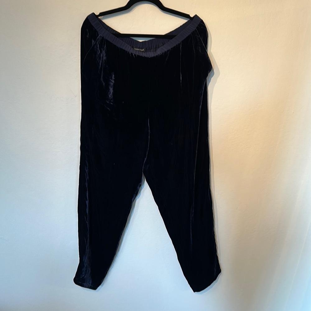 Velvet loose fitting harem pants